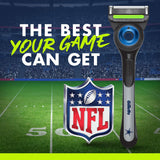 Gillette Labs NFL Dallas Cowboys Men's Razor, Handle + 8 Cartridges