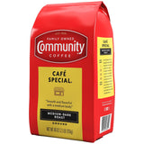 Community Coffee Medium-Dark Roasted Ground Coffee, Café Special, 40 oz.