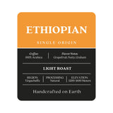 Copper Moon Coffee Light Roast Whole Bean Coffee, Ethiopian Blend, 32 oz.