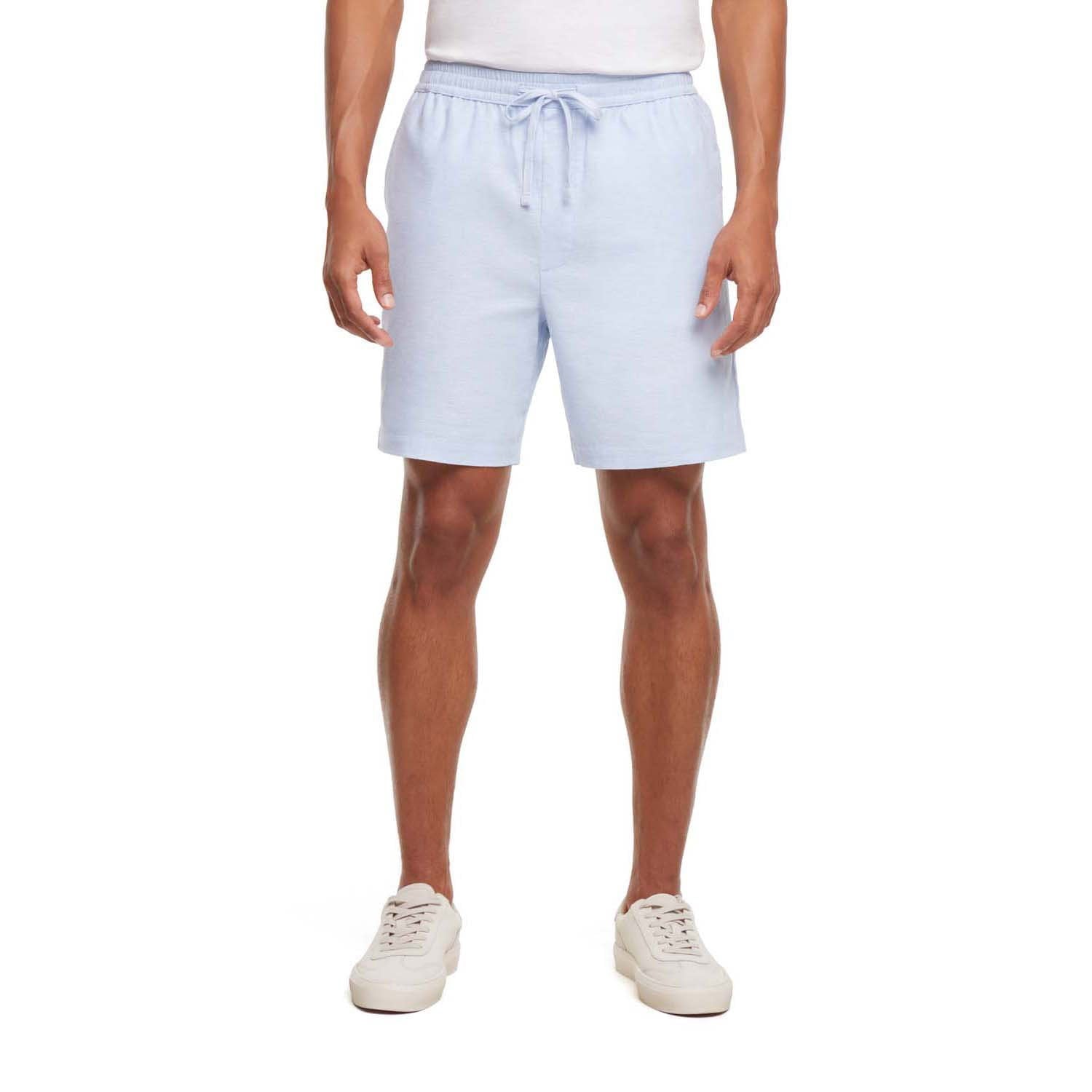 Gap Men's Linen Pull-On Short - Light Blue