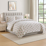 VCNY Home Spring 3-Piece Quilt Sets - Taupe - KING
