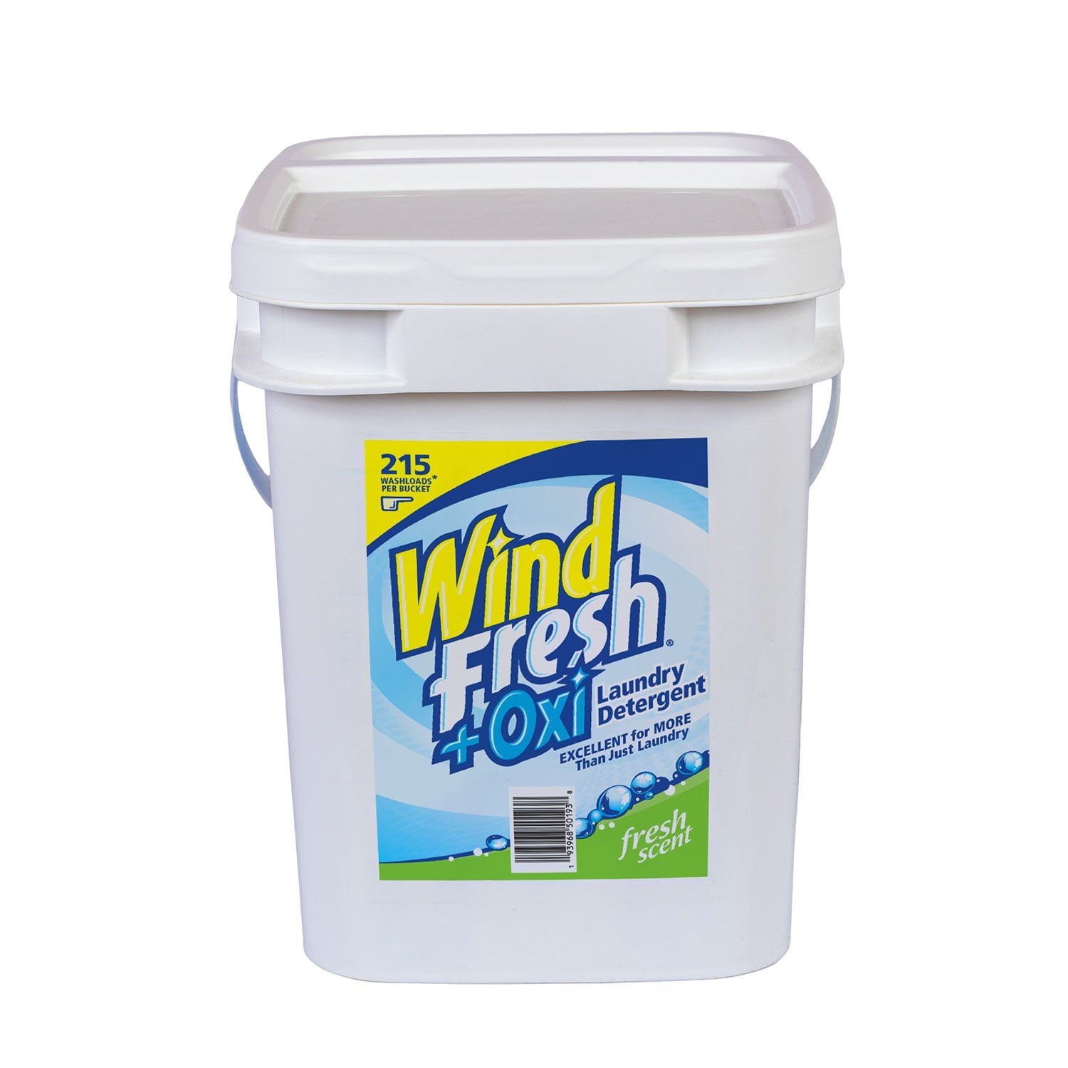 Windfresh+Oxi Powder Laundry Detergent, Fresh Scent – 215 loads, 560 oz