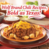 Wolf Brand "No Bean" Chili 15oz. - 6 Pack.