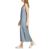 DKNY Women's Linen Maxi Dress - Black - XXL