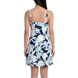 Lands' End Women's Swim Dress - Black - XXL