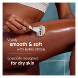 Venus MoistureGlide Women's Razor, 5 Blade, Handle + 10 Cartridges