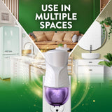 Air Wick Plug In Scented Oil Air Freshener, Lavender & Chamomile, 1 Free Warmer + 9 Refills