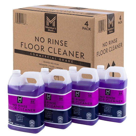 Member's Mark No Rinse Floor Cleaner, 1 gal., Choose Pack Size