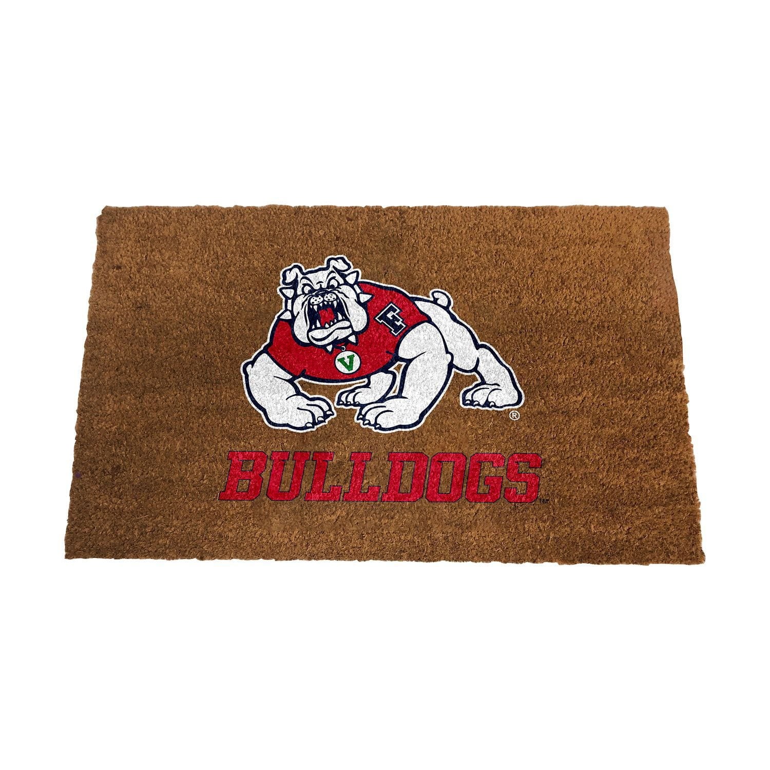 Logo Brands Fresno State Bulldogs Doormat