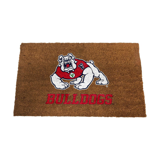 Logo Brands Fresno State Bulldogs Doormat