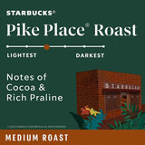 Starbucks Ground Coffee Variety Pack, 2.5 oz., 10 packets
