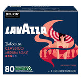 Lavazza Dolcevita Classico Medium Roast Coffee K-Cup Pods, 80 ct.