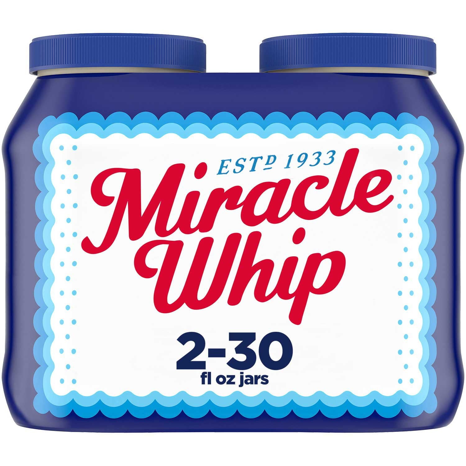 Miracle Whip Original Mayo-Like Dressing - 30 fl oz - 2 Pack