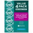 Tom's of Maine Fluoride-Free Antiplaque & Whitening Toothpaste, 4.5 oz., 4 pk.
