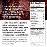 Old trapper Hot &amp; Spicy Beef Jerky, 18 oz.