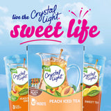 Crystal Light Peach Iced Tea Powdered Drink Mix 4.55 oz.