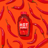 Nate's Honey 100% Pure Hot Honey with Habanero Chili Peppers, 24 oz.