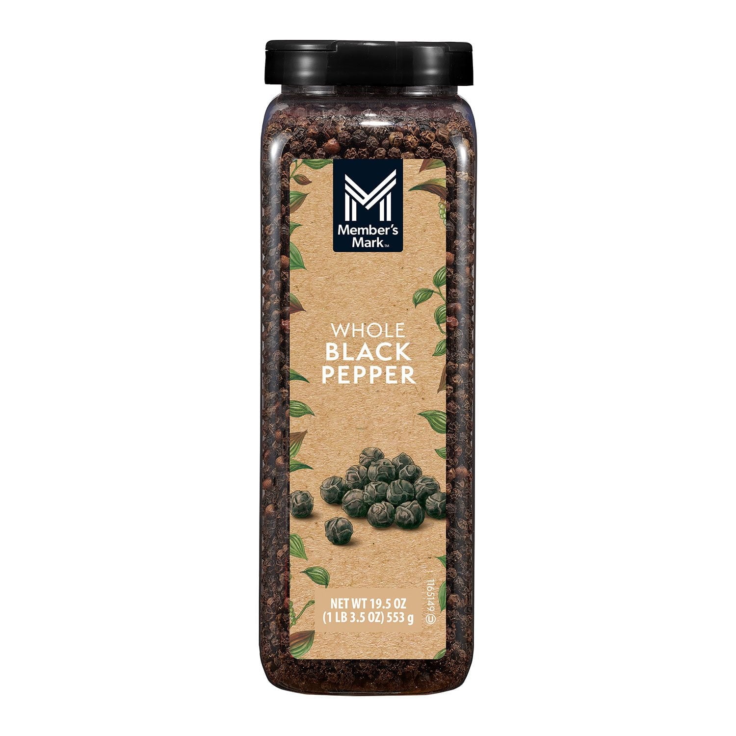 Member's Mark Whole Black Peppercorns - 19.5 oz