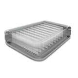 Intex Queen Dura-Beam Comfort Pillow Airbed w/ Internal Pump