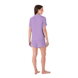 Member's Mark Women's 2-Piece Notch Collar Pajama Set - Black - XXL