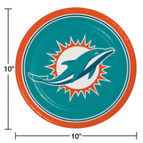 NFL Round Paper Plates, 10", 85 ct., Choose Your Team