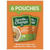 Seeds of Change Certified Organic Quinoa and Brown Rice with Garlic 8.5 oz., 6 pk.