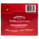 Nonni's THINaddictives Cranberry Almond Crisps 15 pk.