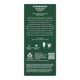 Starbucks by Nespresso Espresso Coffee Pods, Dark Roast 60 ct.