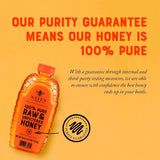 Nate's Honey 100% Pure Raw and Unfiltered Honey, 44 oz.