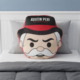 Logo Brands Austin Peay Governors Puff Pillow