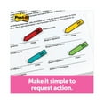 Post-it Flags - Arrow Message 1/2" Flags - "Sign Here" - 4 Colors w/Dispensers - 120/Pack
