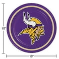 NFL Round Paper Plates, 10", 85 ct., Choose Your Team