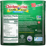 Chicken of the Sea Chunk Light Tuna in Water 5 oz - 10 Pack