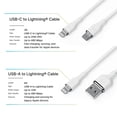 Member's Mark Apple USB Lightning 3ft and 6ft Cables