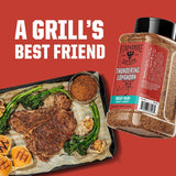 Fire &amp; Smoke Society Thundering Longhorn BBQ Seasoning, Beef Rub, 17.6 oz.