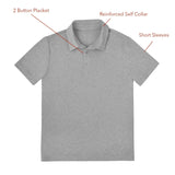 Member's Mark Boys Favorite Soft Polo - Black - XXL