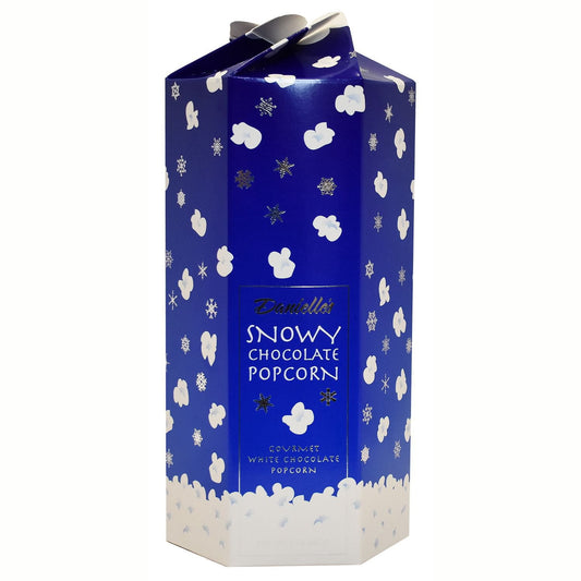 Snowy White Chocolate Popcorn 8 oz.