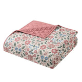 Member's Mark Microfiber Printed Quilt Sets - Mauve - Full/Queen