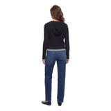 Express Women's Sweater Hoodie - Black - XXL