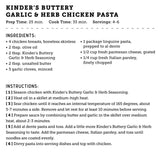 Kinder's Buttery Garlic & Herb Seasoning - 8 oz