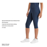 Member's Mark Women's Zen Capri Legging - Black - XXL