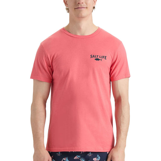 Salt Life Men's Graphic T-Shirt - Navy - XXL