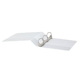 Member's Mark 2" D-Ring View Binder, White 4 pk.
