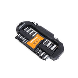WORX 23Piece 1/4"+ 3/8"DR. Socket Set With Rotatable Rack