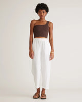Quince Women’s White 100% European Linen Pants Size Medium