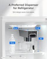 Waterdrop pH+ 40-Cup Alkaline Water Filter Dispenser WD-WFD-40L-A