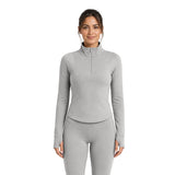 Outdoor Voices Women's CloudKnit Quarter-Zip Pullover - Black - XXL