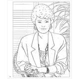The Golden Girls Color-by-Number, Paperback