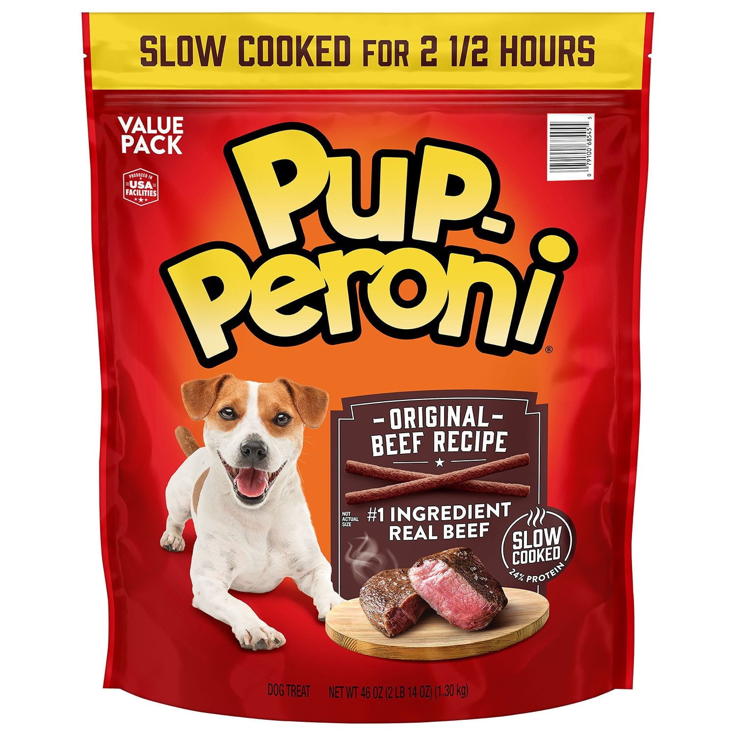 Pup-Peroni Dog Snacks, Original Beef Flavor, 46 oz