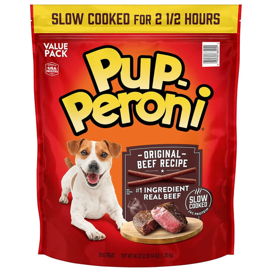 Pup-Peroni Dog Snacks, Original Beef Flavor, 46 oz